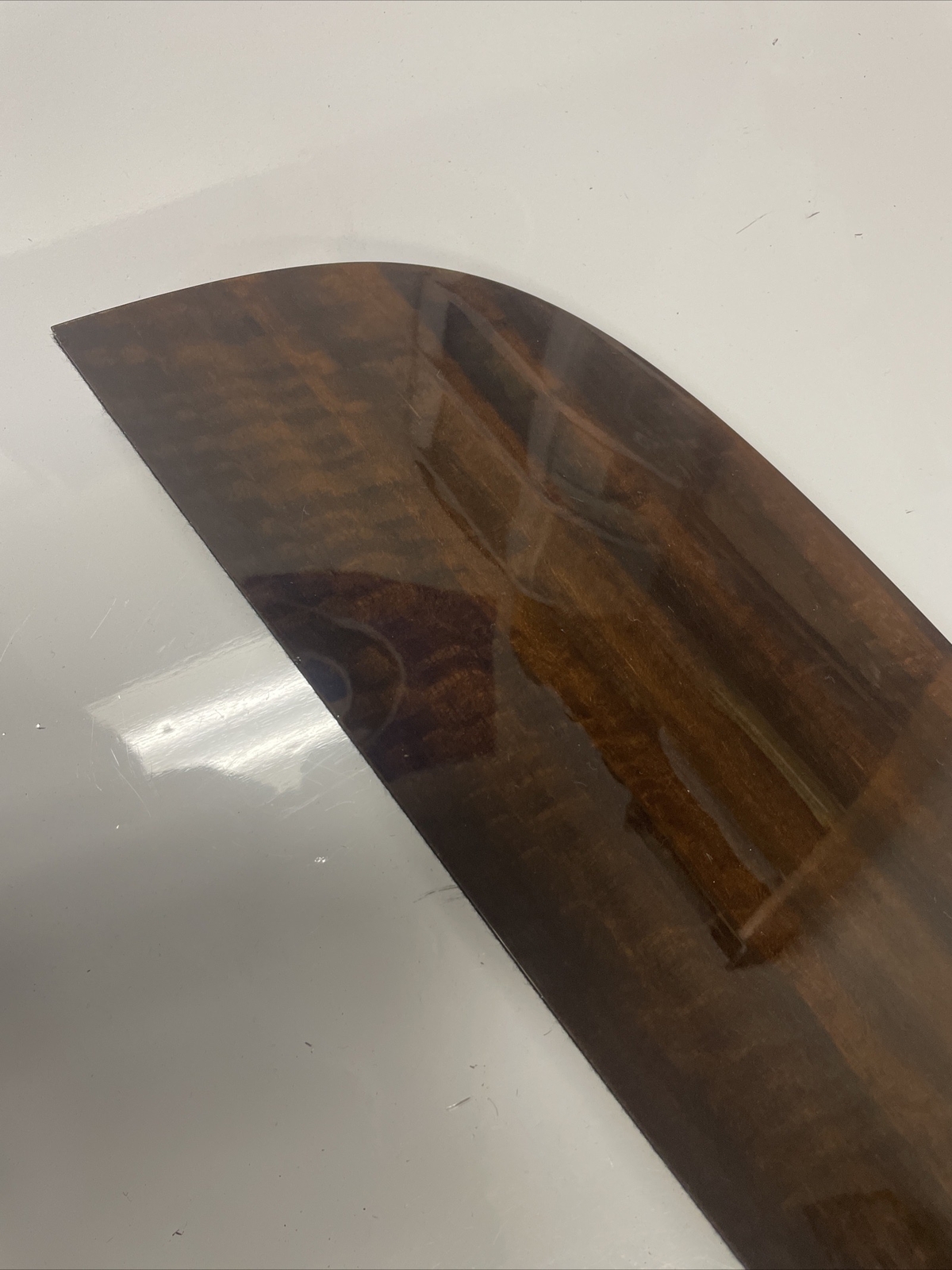 2014 Bentley Continental Flying Spur Right Side Dash Wood Trim With Air Vent