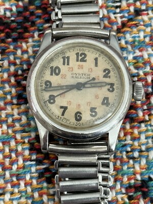 Vintage Rolex Oyster Raleigh WW2 Military Watch | eBay