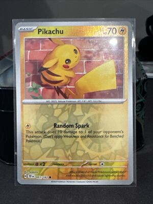 Pikachu 51/162 - Reverse Holo - Temporal Forces - Read Desc. | eBay