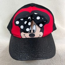 Minnie Mouse Disney Parks Red Polka Dot Youth Cap Hat Snapback Hat