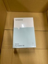 Vasco V4 Voice Translator 108 Languages Free Communication Black Onyx Beautiful