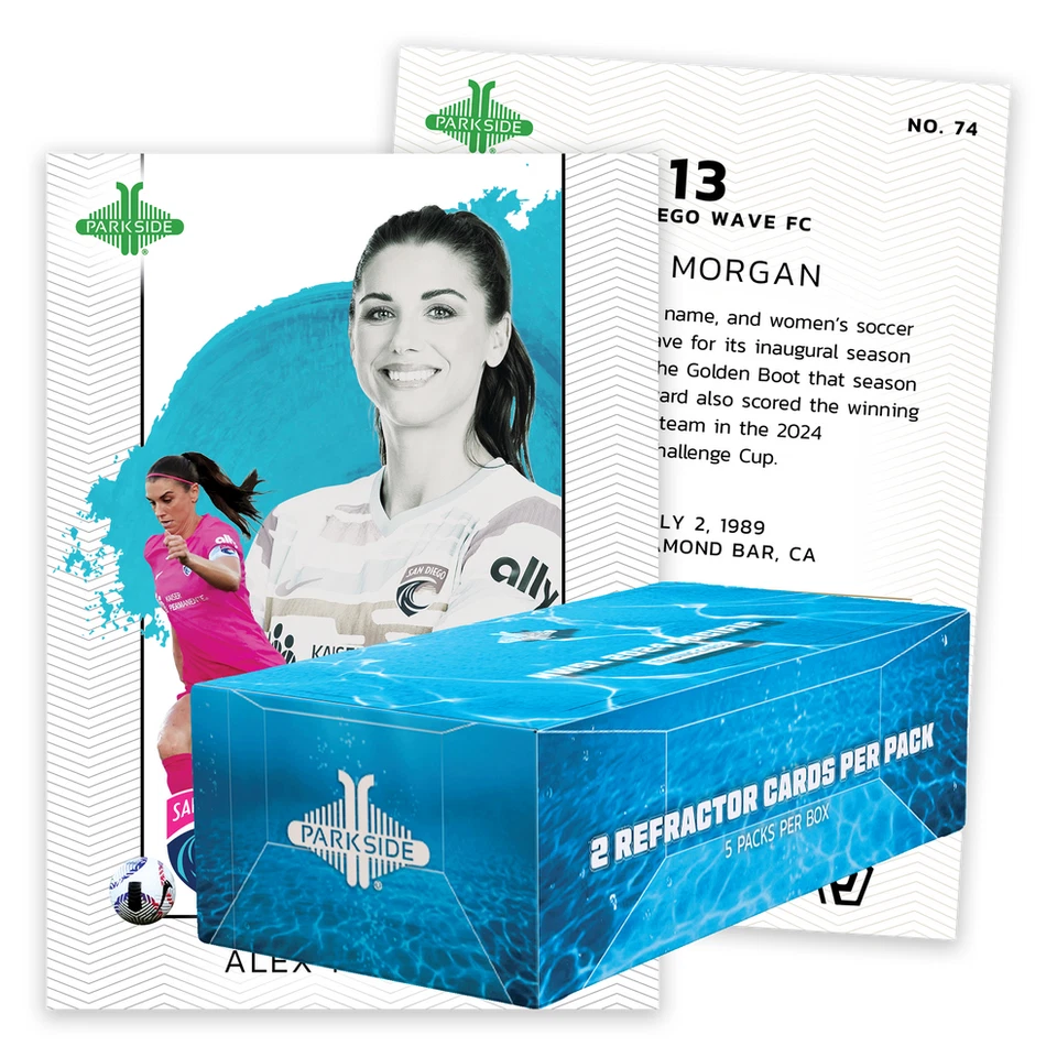 2024 Parkside Pacific NWSL - BASE REFRACTOR - Pick Your Own - Complete Your Set - Image 2 of 2