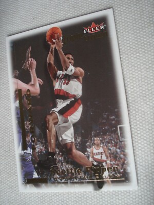 SCOTTIE PIPPEN 00/01 Fleer Triple Crown #176 PORTLAND TRAILBLAZERS