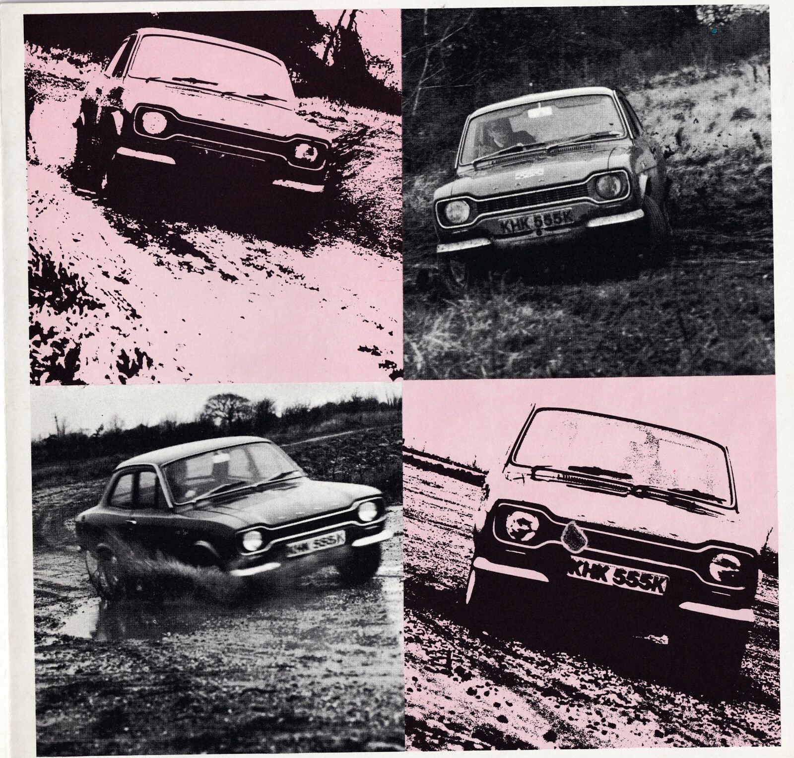 FORD ESCORT MK.1 SPORT FOLD OUT BROCHURE, REF. FA.122. Faculty of