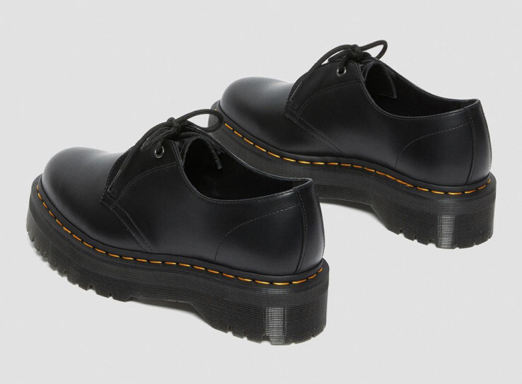 【未使用】Dr.Martens JARRICK LO 3 TIE SHOE Dr Martens Jarrick Lo Smooth Leather Platform Shoes Men's US