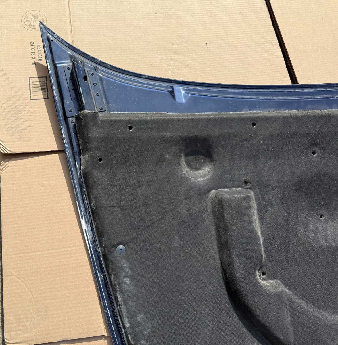 2003-2013 MASERATI QUATTROPORTE M139 FRONT HOOD BONNET PANEL COVER UNPAINTED OEM