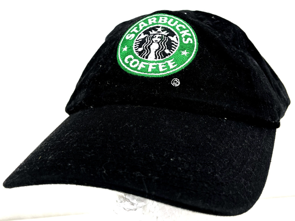 Starbucks Coffee Gear Mermaid Logo Black Embroidered … Gem