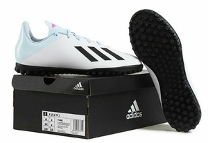 Adidas Kids Boys Football Trainers Astro Turf Boots X19.4 TFJ Soccer Shoes  White | eBay