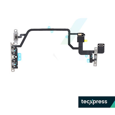 Original iPhone XR Power Button Volume Mute Blitz Flex An Aus Cable Laut Leise 
