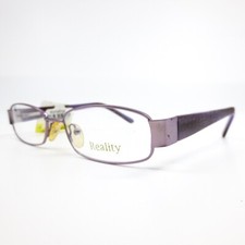 Reality R 3766 lilac purple Eyeglasses Frames Rectangular Full Rim 52-17-135