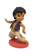 Disney Animators Aladdin Niño Pequeño PVC Figura Decoración de Pasteles Estatuilla Totalmente Nuevo