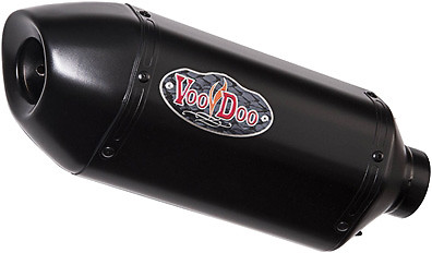 Voodoo Performance Slip-On Black Stainless Steel Exhaust Muffler YAMAHA YZF-R6 - Picture 1 of 1