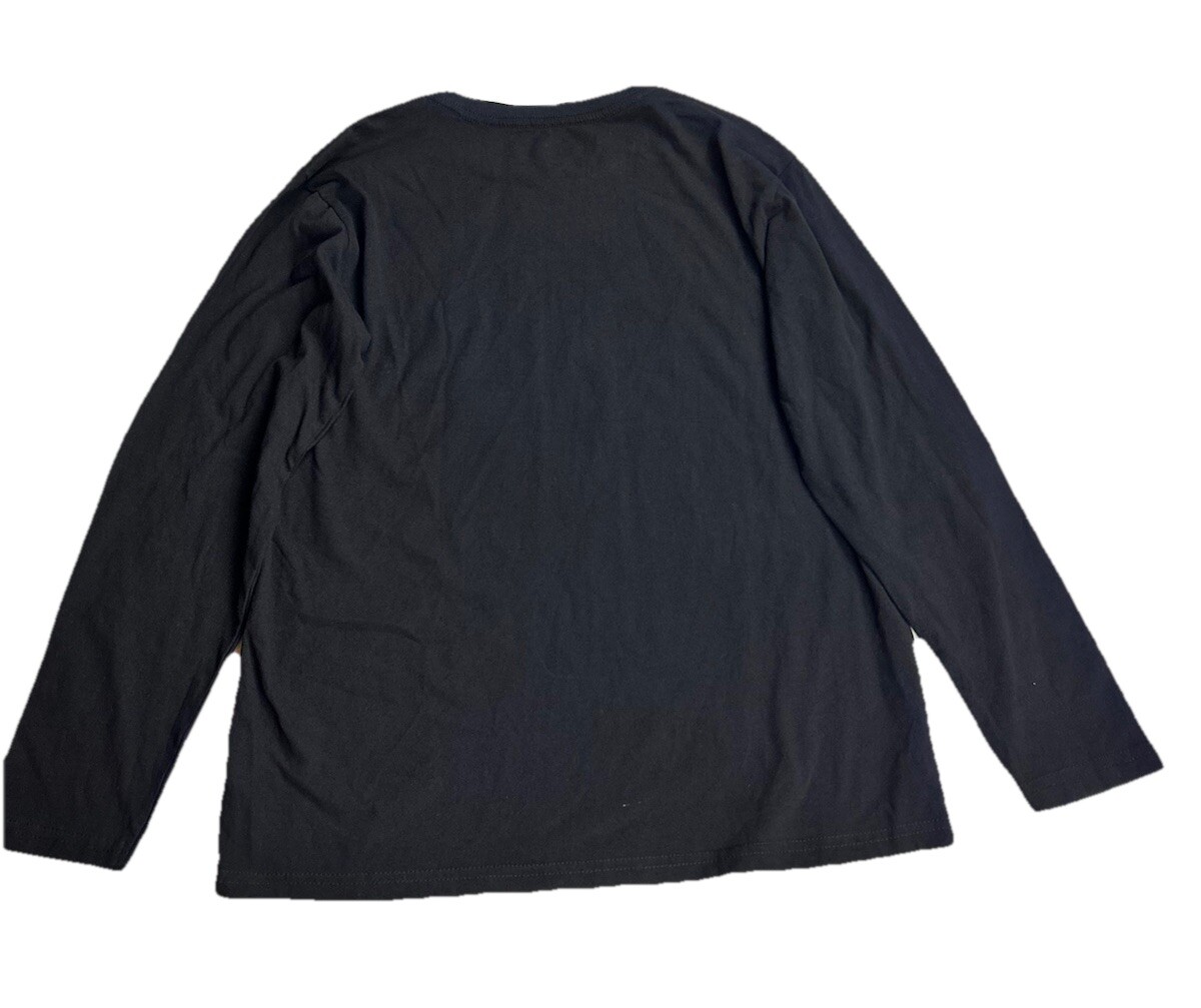 Timberland Logo Long Sleeve T-Shirt Boys Sz XL (18/20) Black