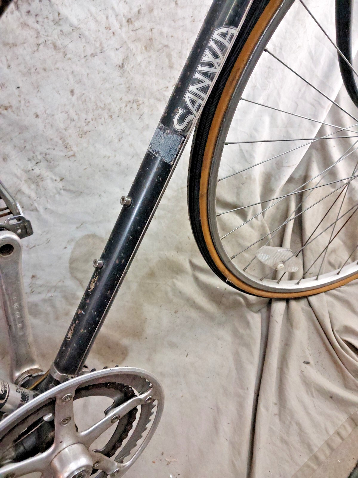 Sanwa Mixte Road Bike Small 54cm Chromoly Lugged Steel Suntour Retro USA Shipper