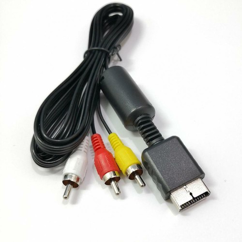 Rca AV Audio Video Cable TV For PS1 1.8m Adapter US - Picture 6 of 12