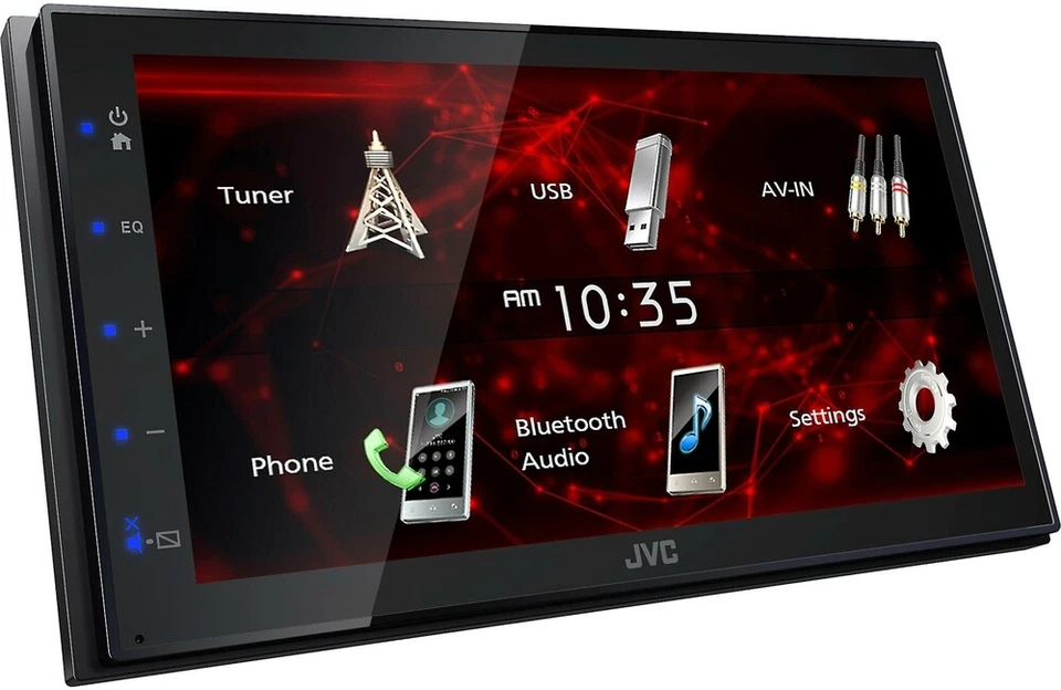 JVC KW-M180BT Double-DIN Touchscreen Multimedia Receiver - Image 4 of 4