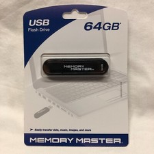 64 GB MEMORY MASTER PNY Flash Thumb Drive USB 2.0 Pen Stick FAST SHIP