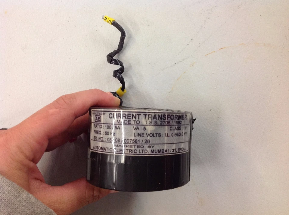 Automatic Electric AE Current Transformer Ratio 100:5A 5A 50Hz - Image 2 of 2