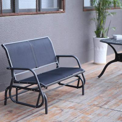 Rocker Glider Bench Outdoor Weather Resistant Swing Chair Patio