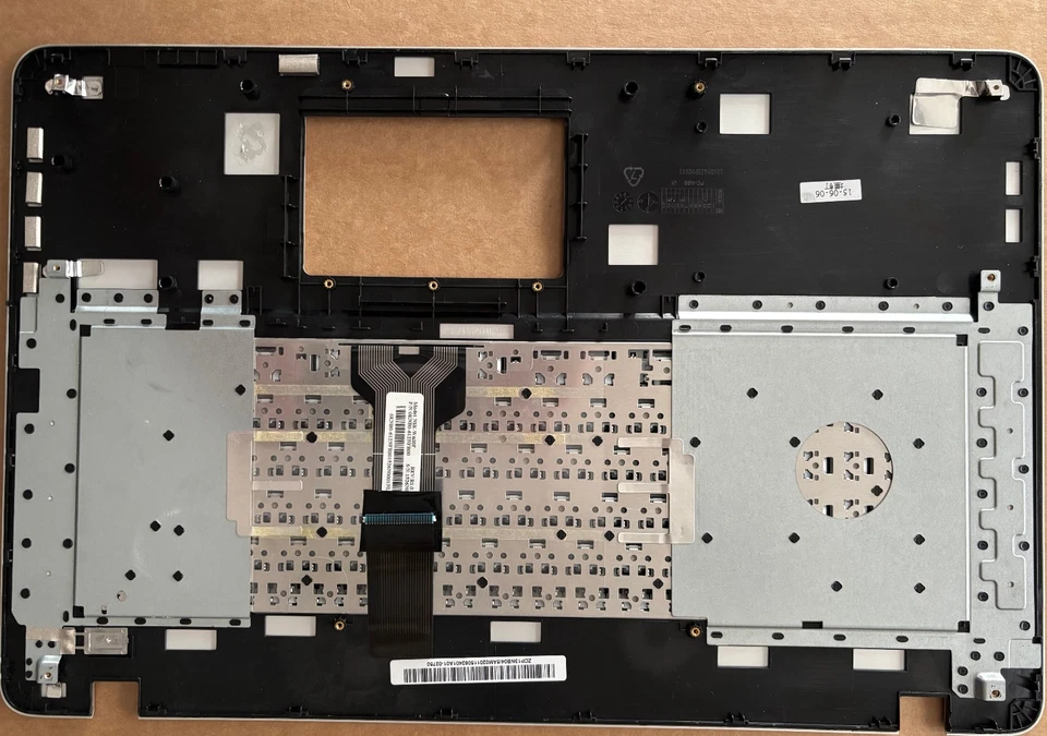 Palmrest + Clavier Azerty Original Asus R752L R752LD R752LDB R752LDV Argent - Photo 2/2
