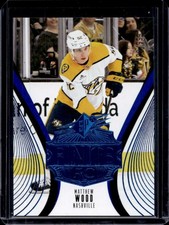 2025-26 SPx Matthew Wood Finite Rookie RC #/999 Predators