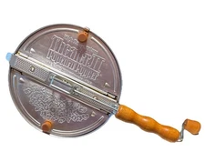 Whirley-Pop Popcorn Maker Aluminum Stove Top Pan Hand Crank