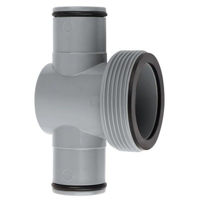 P61408 T Joint Pool Hose Connector for Intex Coleman Above Ground Pools