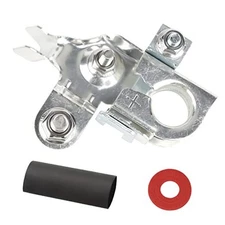 Positive Battery Terminal Clamp w Nuts Fit for F150 Edge Mustang etc Replaces# 