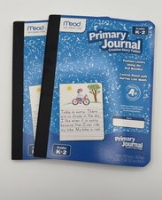 2 New Primary Composition Notebook, Wide Ruled Paper Grades K-2 Writing Workbook