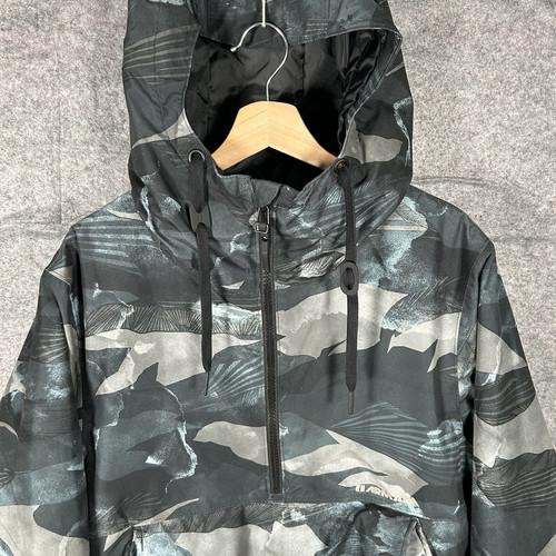 Armada Rawlins Anorak Ski Camo Jacket Men’s M Pullover Ridge Gray 1/2 Zip Snow - Picture 10 of 17