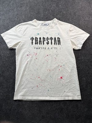 Trapstar It's A Secret Paint Splatter T-Shirt White Size L