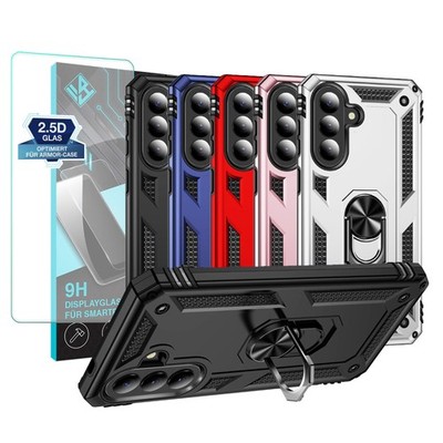 Outdoor Hülle für Samsung Galaxy A57 5G Schutzhülle Case Cover Bumper 9H Glas
