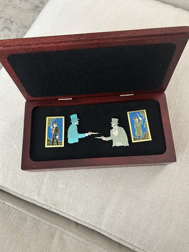 Happy Haunts Ball Haunted Mansion Parting Shots Duelers Boxed Pin Set LE 250