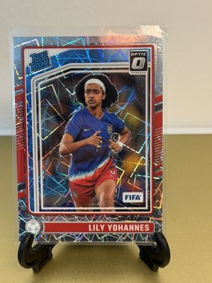 2024-25 Donruss Fifa Optic Rated Rookie Lily Yohannes Velocity Prizm /99 USWNT