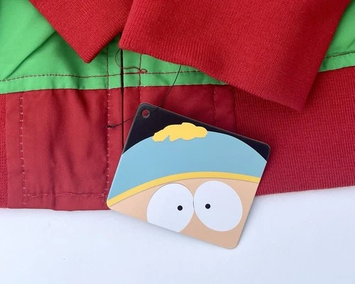 Members Only x South Park Graphic BRAND NEW Windbreaker Jacket Mens Large NWT XL image 9