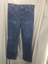 VTG Levis 517 Jeans Mens 34x32 Orange Tag Light Wash Bootcut Made In USA 90s