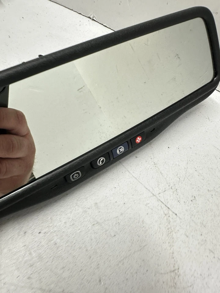 07-14 TRAVERSE ACADIA SILVERADO BACKUP CAMERA REARVIEW MIRROR GM ONStar GENTEX 1 - Image 3 of 4