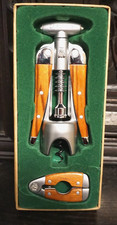 Set für Wein Hebel - Korkenzieher Folienschneider LAGUIOLE OVP