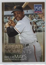2019 Update 150 Years of Professional Baseball Gold 28/50 Willie Mays HOF sb0