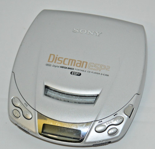 Sony Discman ESP2 Mega Bass Portable CD Player D-E200 Tested works