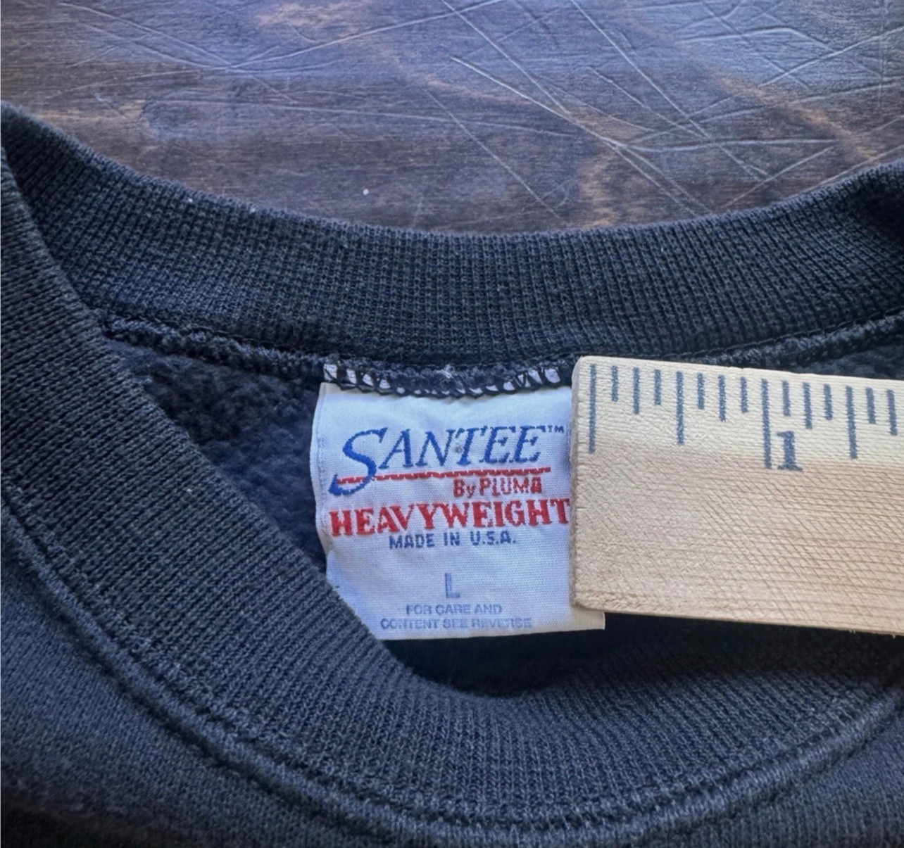 Vintage Nirvana Sweatshirt Santee USA Made Yellow Smiley Logo Grunge 90s Large image 2