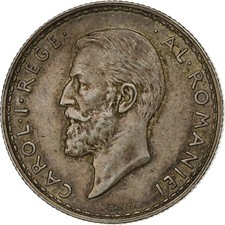 [#135619] Romania, Carol I, 2 Lei, 1910, Brussels, Silver, AU, KM:43