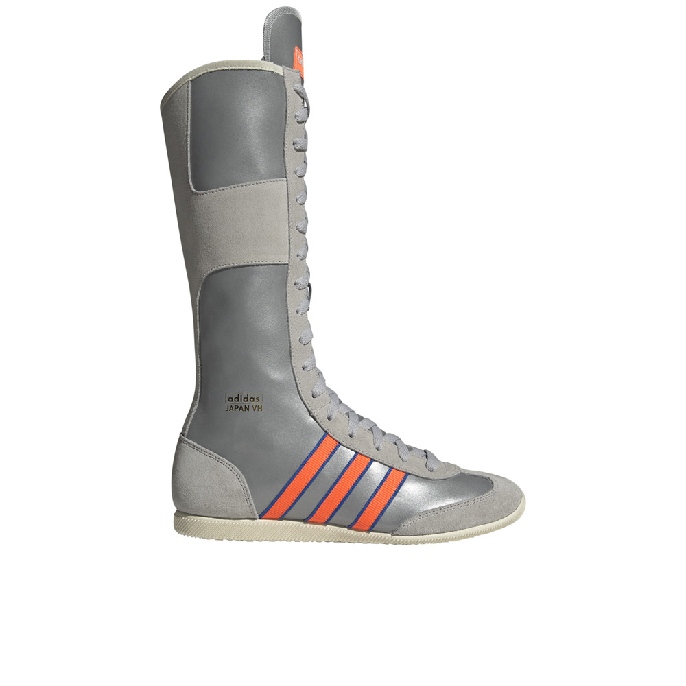 Adidas Originals Japan Round Toe Lace Up Womens Grey Silver Casual Boots IF963 25890₽