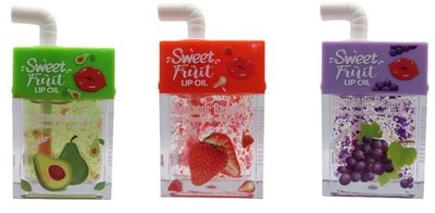Romantic Beauty Sweet Fruit Lip Oil Set Of 3 Units