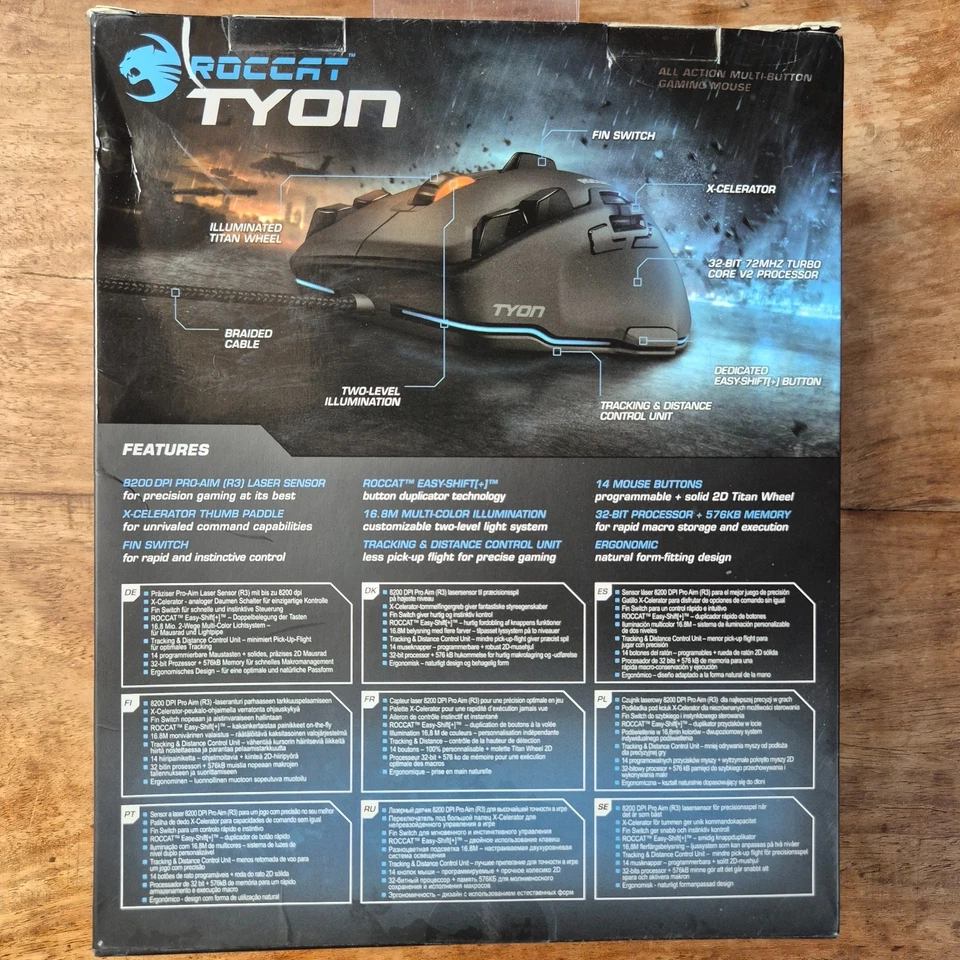 Roccat Tyon All Action multi-Button gaming mouse - Image 3 of 4