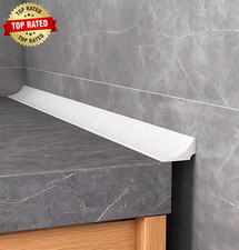 Water Barrier for Sink,Shower Threshold Water Dam Barrier,Waterproof Barrier Bat