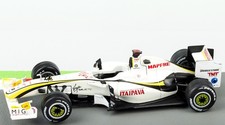 Brawn GP BGP001 Jenson Button 2009 Modellino Formula 1 Scala 1:43 Blister Nuovo