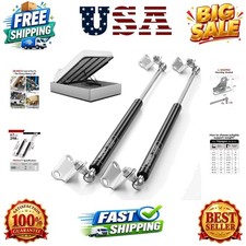 28in 67lb/298N Gas Struts for RV Storage Box with Brackets, 2 Pack