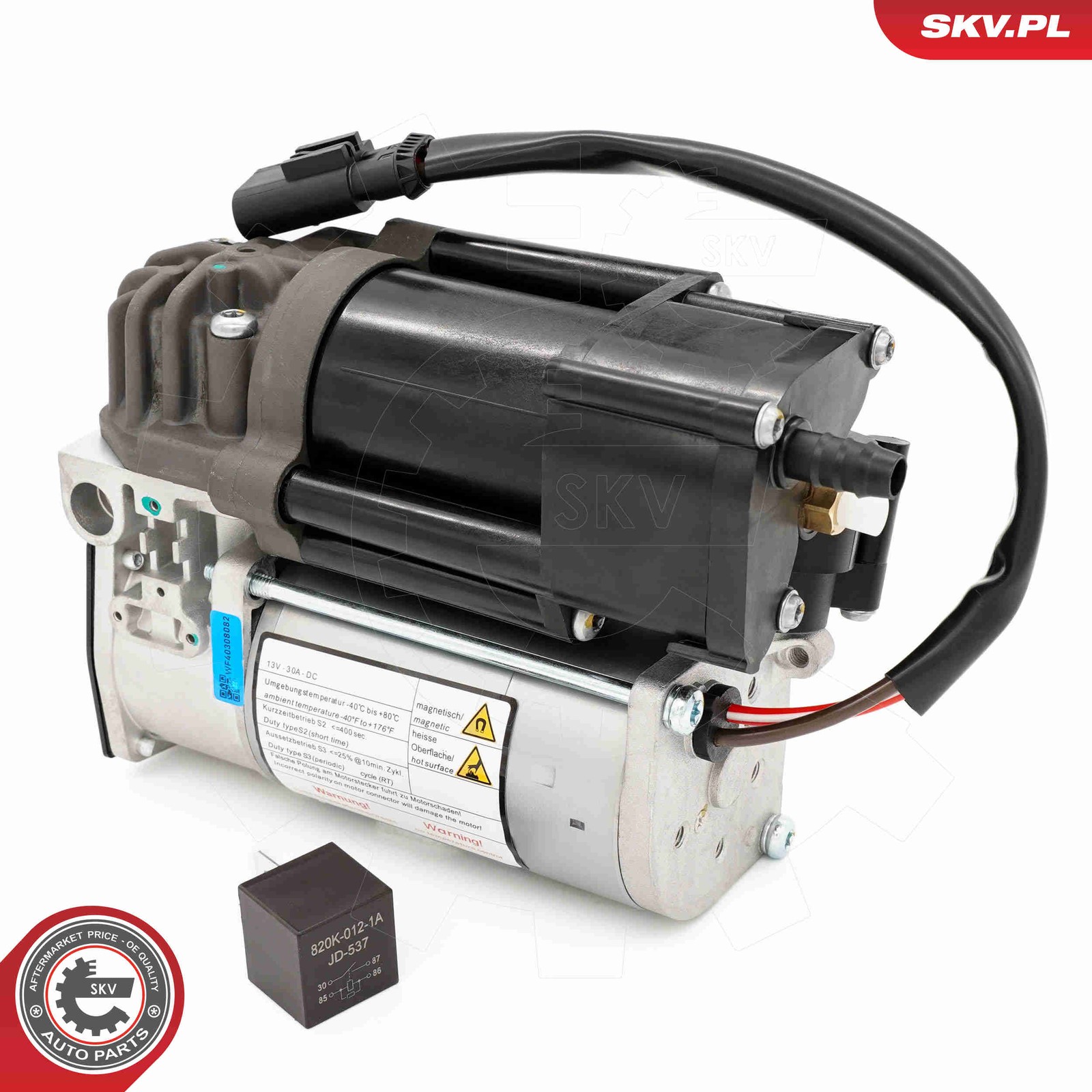 COMPRESSOR COMPRESSEDAIR SYSTEM 58SKV541 FOR MERCEDES-BENZ C-CLASS/T-Model 2.0L - Image 6