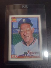 1991 Topps - Team Leaders Sparky Anderson #519